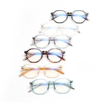 Peekaboo TR90 poligonale ochelari pentru femei retro stil coreean optice rama de ochelari oameni transparente de cadouri de anul nou obiectiv clar