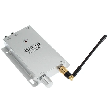 1.2 G Wireless Kit Aparat de Radio Receiver AV cu Alimentare de Supraveghere de Securitate Acasă(UE Plug)