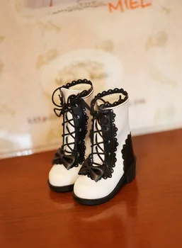 BJD papusa pantofi sunt potrivite pentru 1/3 1/4 1/6 dimensiune pantofi pentru femei cizme dantelă mare sus cizme Martin papusa accesorii