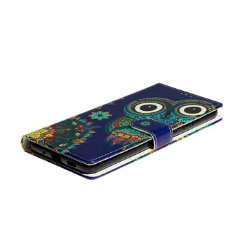 Flip din Piele de Caz Pentru Samsung Galaxy S20 S10 S9 S8 Plus Ultra S6 S7 Edge Nota 10 Pro A51 A71 Relief 3D Cover Portofel Caz de Telefon