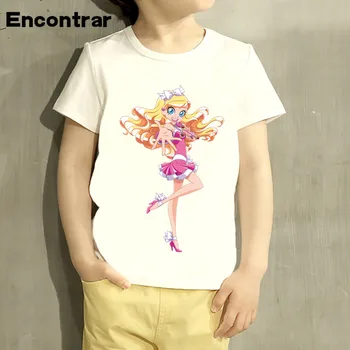 Baieti/Fete LoliRock Magic Fată de Desene animate Design de Tricou Copii Mari Casual cu Maneci Scurte Topuri Copii Drăguț T-Shirt,HKP5142