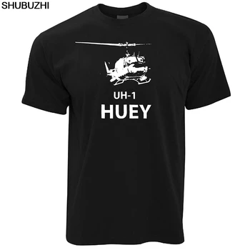Militar Tricou Uh-1 Huey Elicopter shubuzhi Moda Scurt Creative Imprimate T-Shirt Barbati Tee Personaliza Tricouri