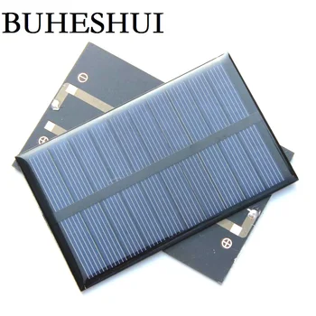 BUHESHUI 1.2 W 5V Mini Panou Solar cu Celule Solare DIY Avânta Încărcător Policristaline Educație 110*69MM 50pcs en-Gros Transport Gratuit