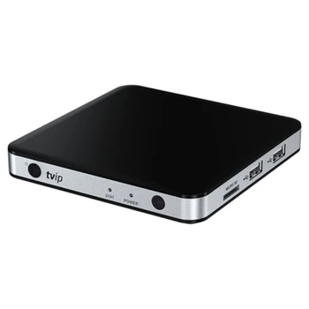 5PCS Tvip 605 TV Box Linux si Android IPTV Box H. 265 3840x2160 Quad Core 2.4 G 5G Dual WiFi TVIP605 Set Top Box 1080P Media Player