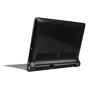 Ultra Slim Custer Folio Stand Piele PU Magnetic Protector Caz Acoperire Pentru Lenovo Yoga Tab3 Tab 3 Plus YT-X703F 10.1 inch Comprimat