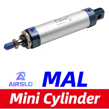 MAL MAL16 MAL20 MAL25 butoi de Aluminiu mini cilindru cu Dublu efect -25 ×50 *75 -100 - 125 - 150 -175 - 200 - 250 - 300 -S -CA