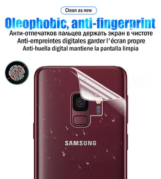 10BUC Înapoi Hidrogel Film Pentru Samsung Galaxy A50 A70 A51 A71 S10 S9 S8 Plus Ecran Protector Pentru Samsung S10e Nota 10 Pro