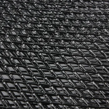 Autoleader Universal 100x33cm Masina de Curse Grila Net Aluminiu Vehicul Auto Corp Negru Grila ochiurilor de Plasă Negru /Argintiu Trimite la întâmplare