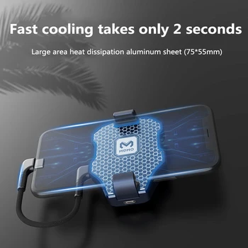 Portabil Semiconductoare Ventilatorului de Răcire Telefon Mobil Cooler USB Alimentat Telefon Mobil Radiator de Răcire Instrument Pentru Xiaomi IPhone