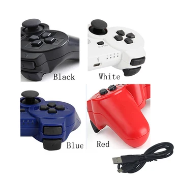Wireless virration controler de Joc Bluetooth Gamepad de playstation 3 Pentru PS3 Joystick-ul cu cablu de încărcare