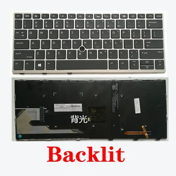 GZEELE NE Backlit Noua Tastatura PENTRU HP Elitebook 730 g5 735 830 G5 G5 836 G5 engleză tastatura laptop