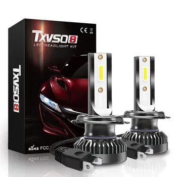 TXVSO8 H7 Luces Led Auto Far 80W Universal 12V Accesorii Auto 6000K Turbo-Led-uri proiectoare Ceata 8000LM 360 de Grade 2020 フォグライト