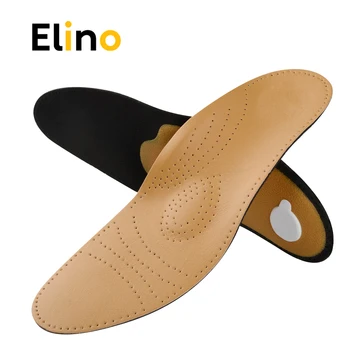 Elino Piele Orteze Pantofi Branț Bărbați Femei Picior Plat Corectă Suport Arc Ortopedice Saltea Branțuri Pentru Picioare Pantofi Tampoane