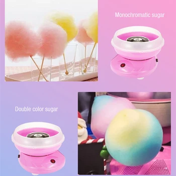 Electric DIY Dulce bomboane de bumbac filtru portabil de Bumbac, Zahăr Ata mașină de fata baiat cadou de ziua copilului Bezea Mașină