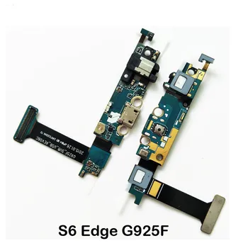 Original Pentru Samsung Galaxy S6 Edge G925F USB Port de Încărcare Conector Dock Cablu Panglică Panglică
