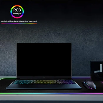 RGB LED Light Gaming Mouse Pad Mare Joc Non-Alunecare Pad-Birou Calculator de Cauciuc Mouse-ul Mat de PC-Tastatura Laptop Mause Covor