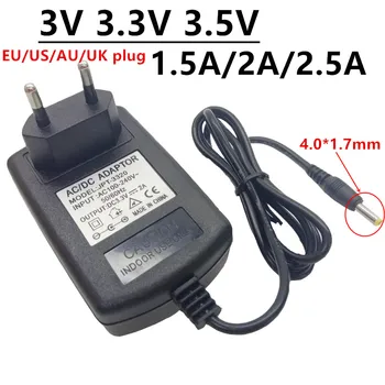 3V 3.3 V 3.5 V 3 3.3 3.5 volt 4.0*1.7 mm Universal AC DC de Alimentare Adaptor ac/dc 1.5 a 2A 2.5-UN Perete Acasă adaptador