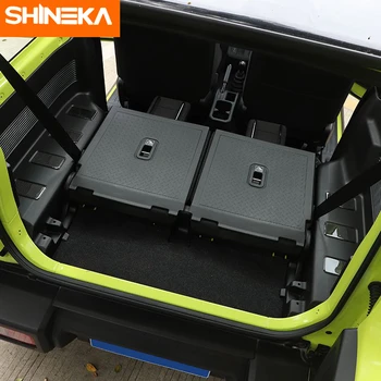 SHINEKA Autocolante de Interior Pentru Suzuki Jimny din Fibra de Carbon Mașină Rând Spate Ambele Parti Decor Acoperi Autocolante Pentru Suzuki Jimny 2019+