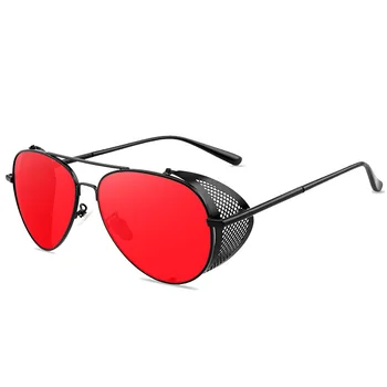 Moda Steampunk ochelari de Soare Brand Design Bărbați Femei Vintage din Metal Punk Abur ochelari de Soare UV400 Shades Ochelari de Gafas de Sol