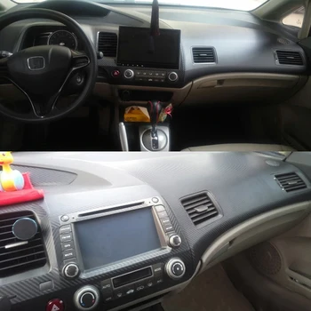 Interior masina DIY Decalcomanii Garnitura se potrivesc pentru Honda Civic 2006 2007 2008 2009 2010 2011