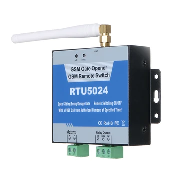 RTU5024 GSM Poarta de Deschidere Releu Wireless de Control de la Distanță Ușa de Acces a Comuta Apel Gratuit 850/900/1800/1900MHz