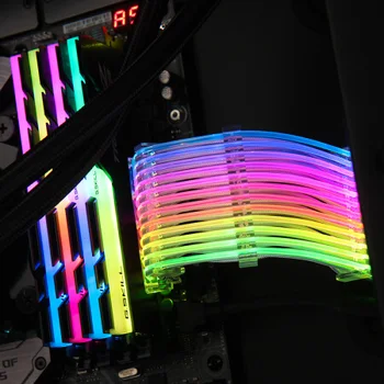 LIANLI Strimer Cablu RGB Extensie Placa de baza ATX,GPU Extensia 8pini,O-RGB SURSEI de alimentare Cablu de Extensie AURA SINCRONIZARE PC Decor