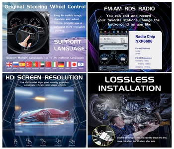 128GB ROM Pentru LEXUS IS200 IS250 IS300 IS350 2005-2011 Android 9.0 Tesla Stil PX6 Carplay Mașină de Navigare GPS Multimedia Player