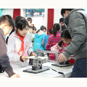 Thefirsttool Zhouyu TZ20001MG Mare Putere Mini Metal Arc-braț Puzzle-60W 12000r/min Motor de Copii DIY Educație Mai bun Cadou