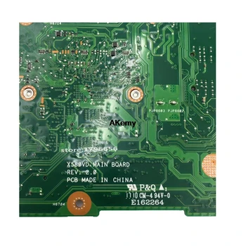 X580VD X580VN Placa de baza i7-7700HQ-GT 1050 pentru ASUS X580 X580V X580VD X580VN Laptop placa de baza Placa de baza Testat OK