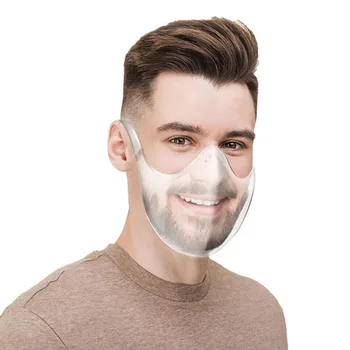 Buze de protecție limba masca Transparent PC masca de protectie Anti-stropi de izolare masca Ultra-clare fata shield2