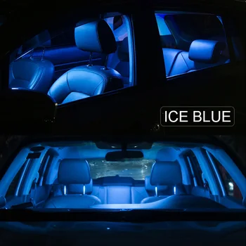22BUC Canbus fara Eroare Accesorii Auto LED Lumina de Interior Kit Pentru Audi Q7 4L 2006 2007-Harta Dom Portbagaj torpedou lumina