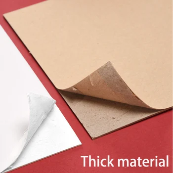 De înaltă Calitate A3 A4 70g/300g Hârtie Kraft Maro DIY Handmake Carte Face Ambarcațiuni de Hârtie Groasă, Carton Carton