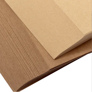 De înaltă Calitate A3 A4 70g/300g Hârtie Kraft Maro DIY Handmake Carte Face Ambarcațiuni de Hârtie Groasă, Carton Carton