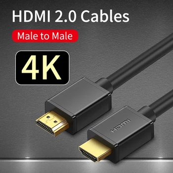 4K 3D Ecran compatibil HDMI 2.0 Cablu de Extensie de sex Masculin de sex Masculin de Transmisie de Date de Sârmă Laptop, TV Set-Top Box Video Stabil Cablu