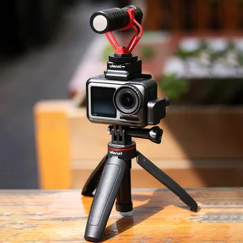 Smartphone Selfie Stick pro Vlog Extinde Portabil Mini Trepied pentru Gopro Hero 8 7 6 5 Negru Sesiune Osmo de Acțiune aparat de Fotografiat Maner