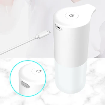 Automate Dozator de Săpun de Încărcare USB Senzor Infraroșu Inducție Mână de Spălare pentru Bucătărie, Baie