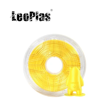LeoPlas 1kg 1,75 mm Stralucitoare de Metal Galben de Mătase PLA cu Incandescență Pentru FDM Imprimantă 3D Pen Consumabile Consumabile de Imprimare Material Plastic