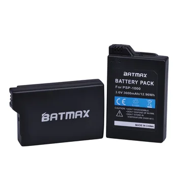 Batmax 3600mAh Bateriei Pentru Sony PSP 1000 PlayStation Portable PSP1000 Consola de Înlocuire Baterii