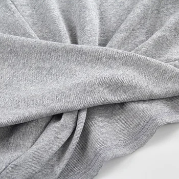 Toamna Iarna Gros Femei Hoodie Neregulate Liber Casual Cu Maneci Lungi Supradimensionate Streetwear Pulover Crop Tricou Pentru Fete