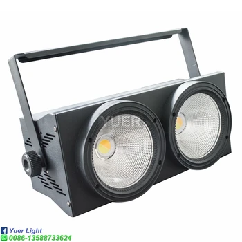 2Eyes 2x100W Alb+Alb Cald 2IN1 LED COB Blinder Lumină Rece și Alb Cald DJ Profesionist Petrecere Etapă Efect de Iluminare