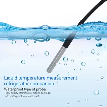 ITEAD SONOFF TH10 TH16 Senzor rezistent la apa Temperatura DS1820 Pentru Smart Home Automation Modul Releu