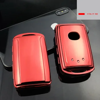 3 4 Butoane de Lux Nou Moale TPU Auto Smart Key Caz Acoperire Completă Pentru Mazda 3 Alexa CX4 CX5 CX8 2019 2020 Cheie Auto Shell Accesorii