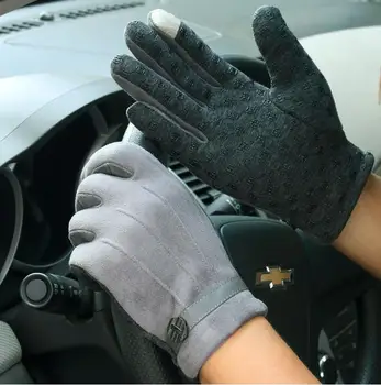 Barbati toamna iarna îngroșa cald touch ecran mănuși de sex masculin se ingroase garnitură de conducere de iarnă mănuși de echitatie R445