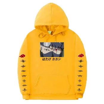 Japoneze Streetwear naruto Hanorace itachi pulover Tricou Barbati harajuku toamna iarna Hip-Hop hoodie Desene animate sudoare naruto