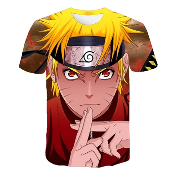 3D Imprimate Tricou Copii Naruto Anime Casual, O-neck Baieti Tricou Copii Maneca Scurta Camasi Amuzant T 2020 Vara Tricou Fete