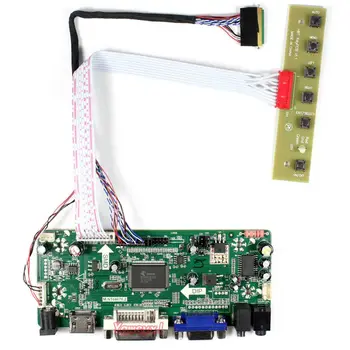 Yqwsyxl Control Board Monitor Kit pentru B173RW01 V1 V. 1 HDMI + DVI + VGA LCD ecran cu LED-uri Controler de Bord Driver