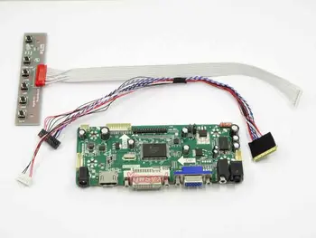 Yqwsyxl Control Board Monitor Kit pentru B173RW01 V1 V. 1 HDMI + DVI + VGA LCD ecran cu LED-uri Controler de Bord Driver