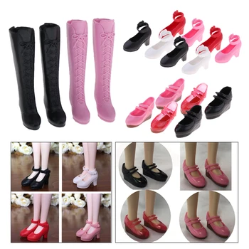 10 Perechi la Modă 1/6 Fata de Păpuși Boot Pantofi pentru Blythe Licca/Momoko/Azone