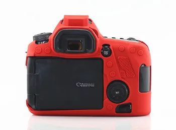 Silicon Armura de Piele Caz Corp Capac Protector pentru Canon EOS 6D Mark II 2 6D2 6DII DSLR aparat de Fotografiat Digital NUMAI
