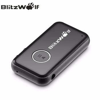 BlitzWolf 4.1 Wireless Receptor Bluetooth Difuzor Căști Adaptor Audio de 3.5 MM Stereo Receptor de Muzică Bluetooth